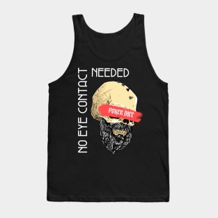 Beard and Skull Tank Top